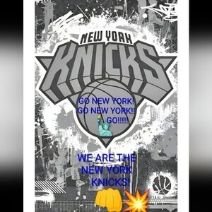 NEW YORK KNICKS 8.5x11 ULTRA GLOSSY COLOR ART BASKETBALL WALL/LOCKER POSTER!🔥